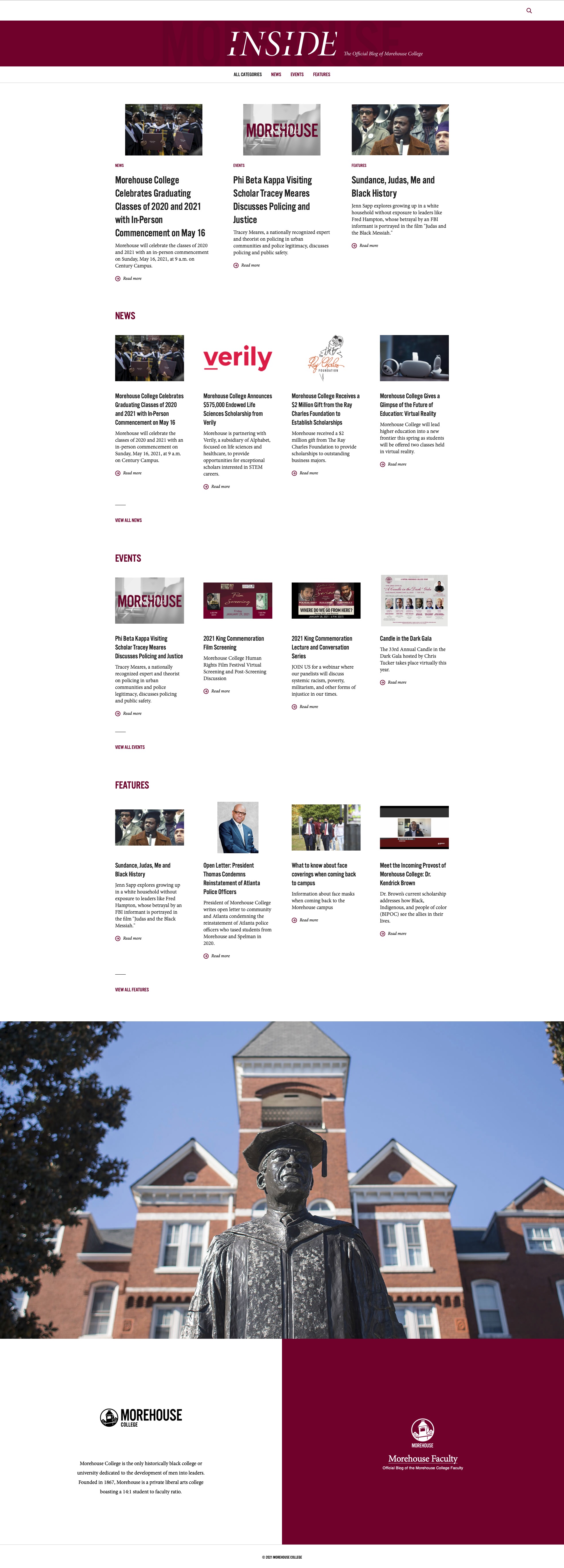 Inside Morehouse College